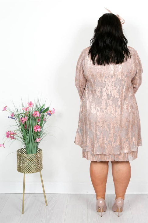 Rose Gold Dress and Jacket Rose Gold Dress and Jacket