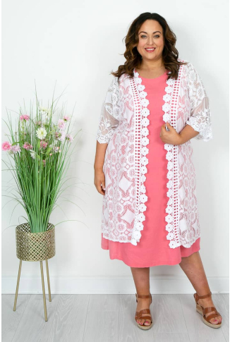 White Lace Kimono