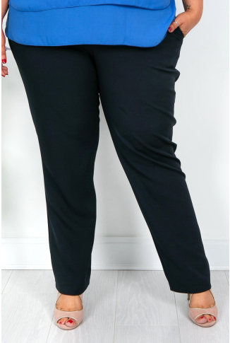 Navy Tailored Trousers