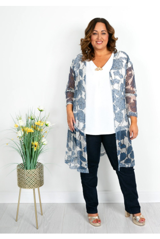 Open Crochet Cardi 