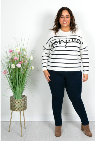 Bonjour Striped Knit