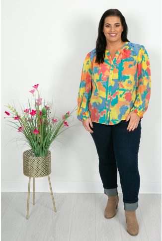 Tropical Print Shirt
