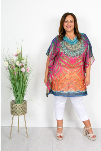 Jewel Print Kaftan