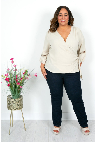 Stone Wrap Top