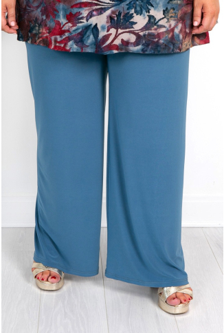Steel Palazzo Trousers