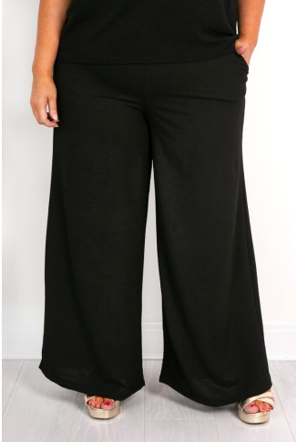 Black Lightweight Trousers