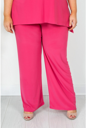 Soft Pink Palazzo Trousers