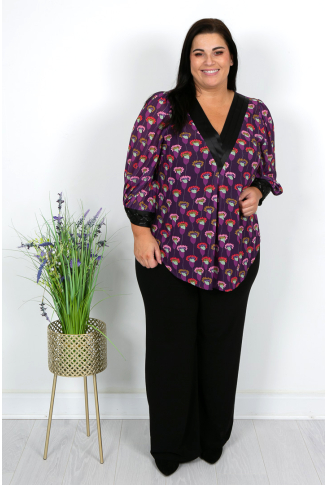 Caoimhe Top in Purple - Online Exclusive