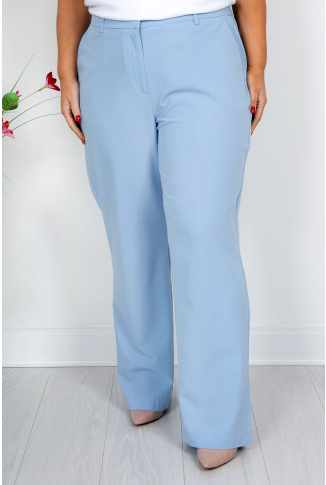 Tailored Trousers in Baby Blue