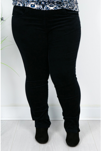Navy Cord Trousers