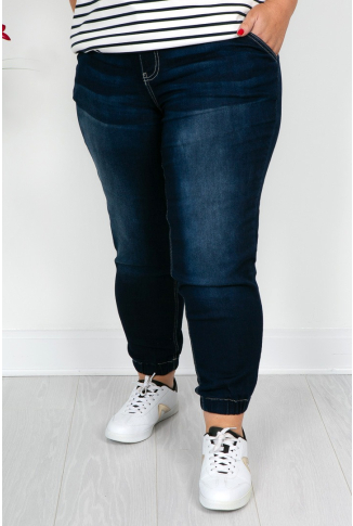 Dark Wash Jean Jogger