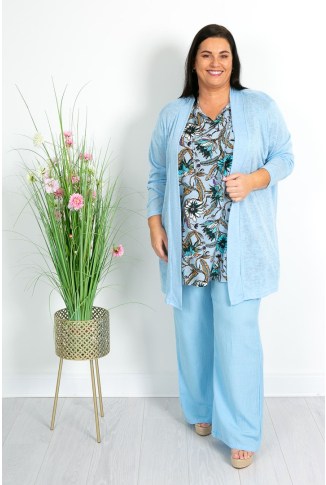Baby Blue Fine Cardigan