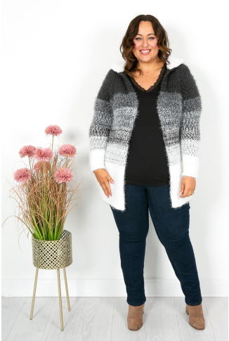 Cosy Hooded Cardi