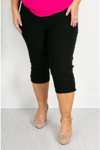 Black Capri Trousers