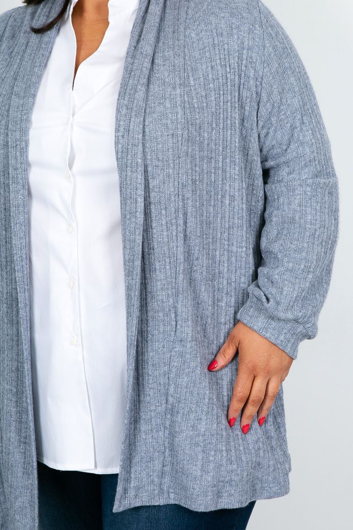 Baby Blue Longline Cardigan
