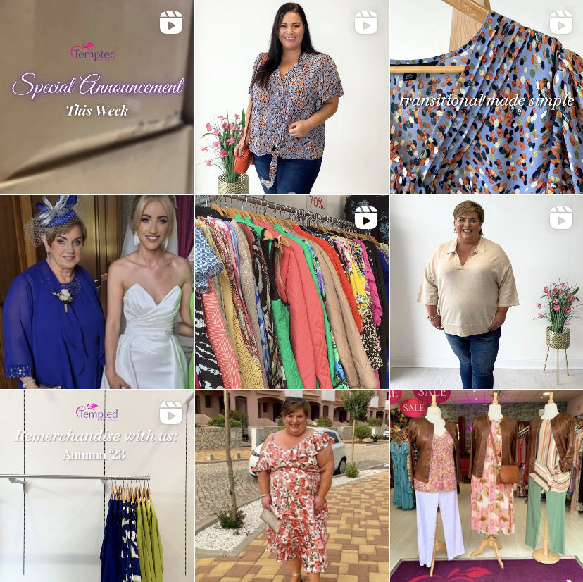 Tempted your Plus Size Ladies Clothing Store in Raheny Dublin Ireland